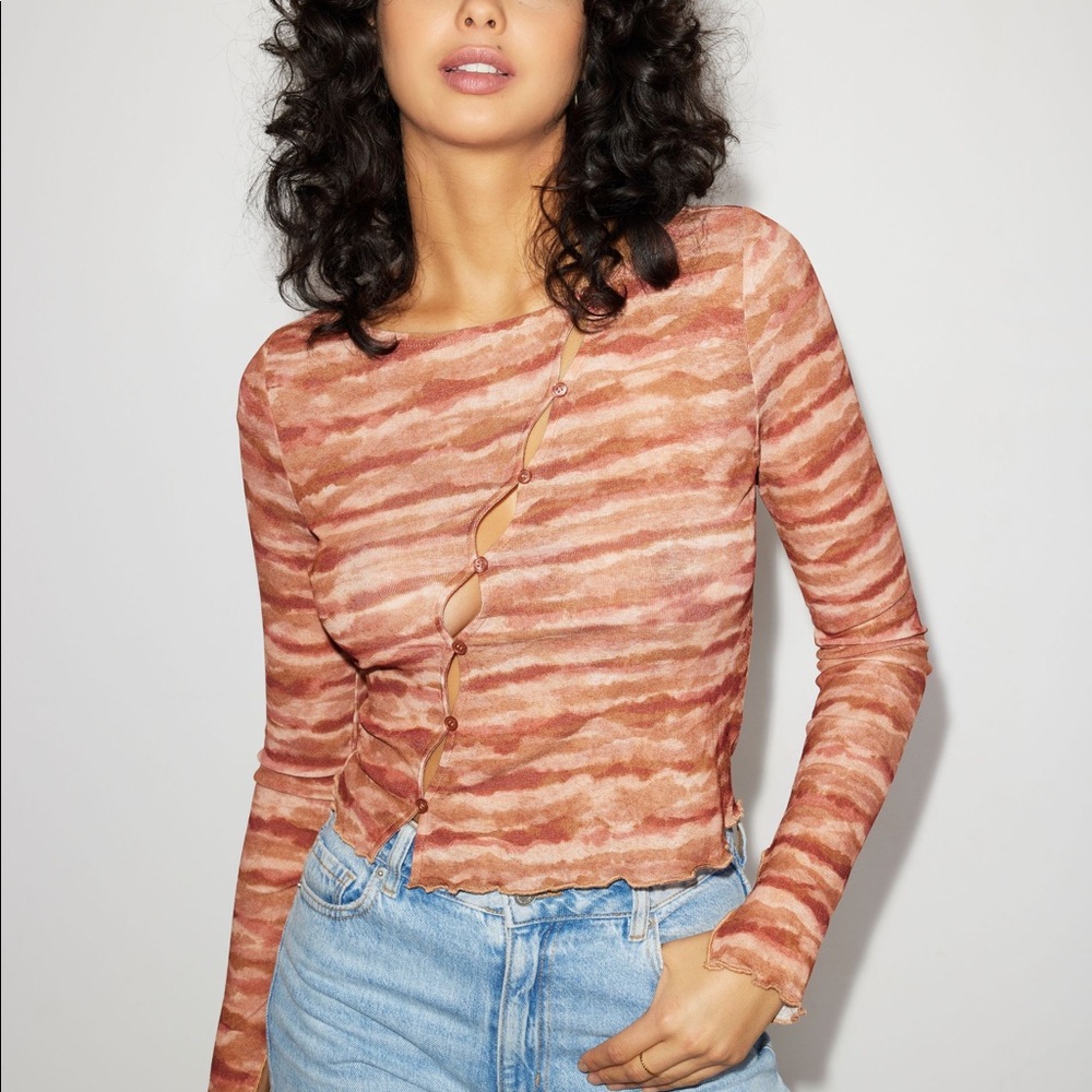 DYNAMITE Asymmetrical Keyhole Top (NWT)
